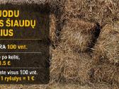 Parduodami šiaudų ryšuliai – 100 vnt. - nuotraukos Nr. 3