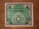 Prancūzijos 2 franku banknotas