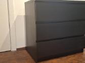 Komoda su 3 stalčiais iš Ikea