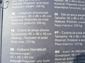 Nauji paplūdimio gultai , kėdės ir skėčiai - nuotraukos Nr. 8