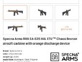 Specna Arms Rra Sa-e25 Hal Etu airsoft replika - nuotraukos Nr. 3