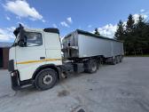Volvo sunkvežimis su puspriekabe - nuotraukos Nr. 7
