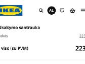 2 durų Ikea spinta - nuotraukos Nr. 2