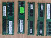 Ramai Ddr2 po 1 GB.ddr3 po 4 GB 2 vnt.