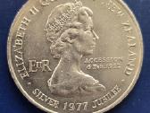 Naujoji Zelandija 1977m 1 Dollar Cu-ni - nuotraukos Nr. 2