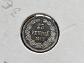 Suomija 1917m 25 Pennia Ag750 1,27g - nuotraukos Nr. 2