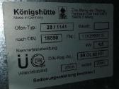 Malkinė krosnelė Königshütte - nuotraukos Nr. 6