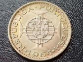 10 eskudų 1964m. Timoras sidabras unc. - nuotraukos Nr. 2