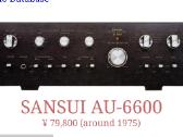 Sansui Au-6600 stiprintuvas - nuotraukos Nr. 2