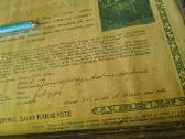 Tarpukario Lietuvos 1929m dokumentas - nuotraukos Nr. 4