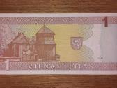 Lietuvos 1 lito banknotas - nuotraukos Nr. 2