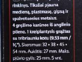 Apskritimų kiaurymių frezų rinkinys - nuotraukos Nr. 2