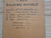 Šaudymo knygelė (tarpukaris ) nr 2
