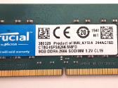 Sodimm Ddr4, 8gb, "Crucial" firmos