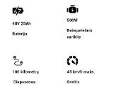 Parduodamas elektrinis paspirtukas Kukurin C1 Pro - nuotraukos Nr. 4