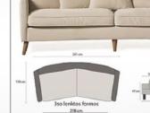 Skandinaviška sofa - nuotraukos Nr. 6