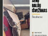 Senų baldų išvežimas Šiauliai 06410