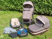 Vežimėlis Adamex Rimini 3in1 su Isofix baze