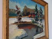 Broniaus Grušo "Ankstyvas pavasaris" 40x60 1986m. - nuotraukos Nr. 2