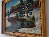 Broniaus Grušo "Ankstyvas pavasaris" 40x60 1986m. - nuotraukos Nr. 3