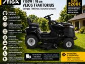 Stiga 7100w Rimtas vejos traktorius 2026m - nuotraukos Nr. 2