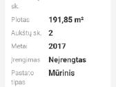 Parduodamas nebaigtas statyti namas + 20 a. žemės - nuotraukos Nr. 2