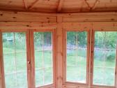 Medinė pavėsinė, sodo paviljonas, vasarnamis - nuotraukos Nr. 7