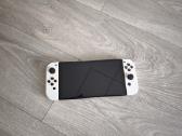Nintendo Switch Oled Baltas pilnas komplektas+nyxi - nuotraukos Nr. 3