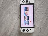 Nintendo Switch Oled Baltas pilnas komplektas+nyxi - nuotraukos Nr. 5