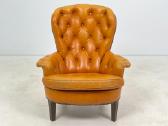 Odinis chesterfield stiliaus fotelis