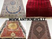Vilnonis, rankų darbo kilimas "Tabriz" - nuotraukos Nr. 16