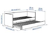 Ikea lova - nuotraukos Nr. 3