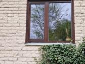 Mediniai langai su dvigubu stiklo paketu - nuotraukos Nr. 2