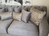 Pilka sofa-lova su miegama dalimi - nuotraukos Nr. 6