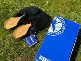 Birkenstock Boston Soft Footbed Black Suede –4