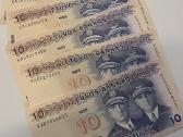 1993 10 litų Unc banknotai - nuotraukos Nr. 2