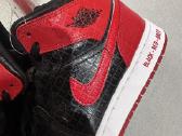 Nike Air Jordan 1 Mid Bread Text (Gs) batai - nuotraukos Nr. 3