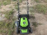 Parduodu akumuliatorine vėjapjove greenworks