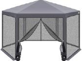 Sodo pavėsinė Saska Garden, pilka - nuotraukos Nr. 2
