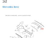 MB B250e Originalios Galinio Bamperio dalys_nauja