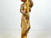 Medinė Blackamoor stiliaus žvakidė - nuotraukos Nr. 4