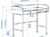 Ikea stalas Hauga - nuotraukos Nr. 5
