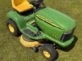 John Deere traktoriukas