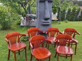 Thonet stiliaus kėdės