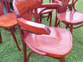 Thonet stiliaus kėdės - nuotraukos Nr. 3
