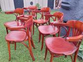 Thonet stiliaus kėdės - nuotraukos Nr. 4