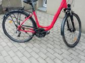 Moteriškas dviratis pakeistos naujos padangos