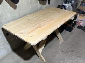 Medinis stalas 150x80x73cm - nuotraukos Nr. 2