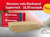 Akmens vata Rockwool Superrock 5 cm 18,5 eur/pok. - nuotraukos Nr. 2