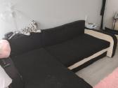 Minkštas kampas su miegama dalimi